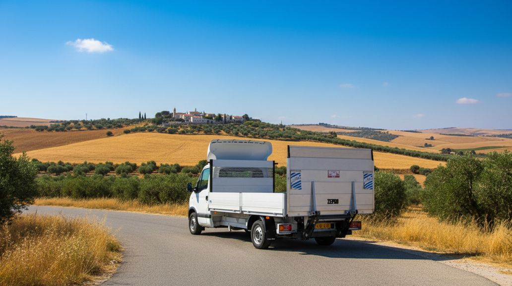 רמפה לרכב מסחרי
